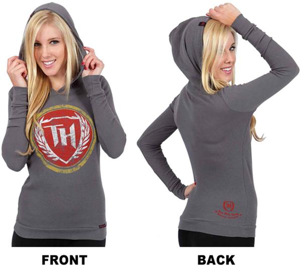 womens thermal hoodie