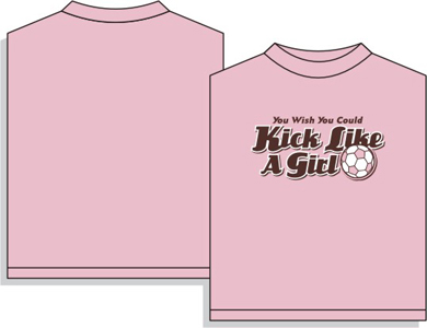 You Wish Pink Soccer t shirt 12277