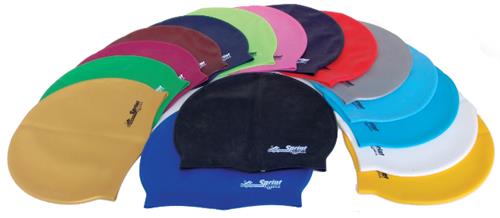 Sprint Aquatics Solid Silicone Swim Cap