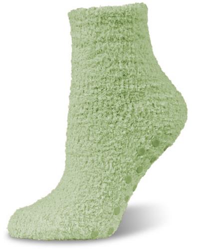 World's Softest Cozy Spa 1/4 Socks w/Grippers 6PR