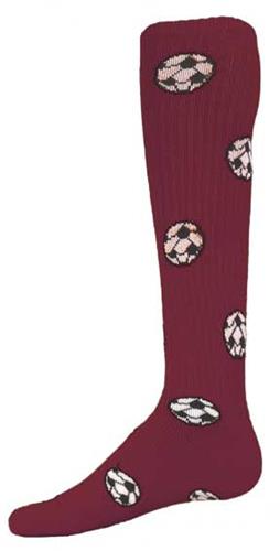Size 9-11 (PINK) Soccer Ball Socks - Closeout