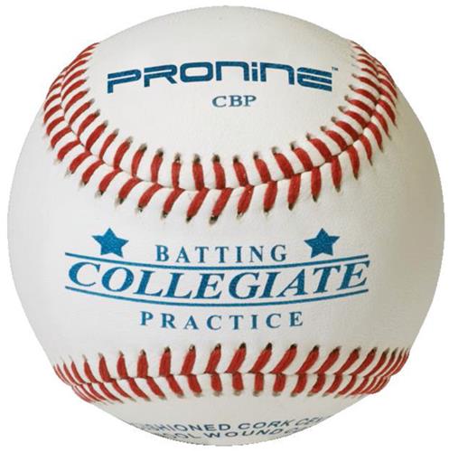 Pro Nine Collegiate Practice Baseballs (DZ)