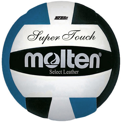 Molten NFHS Black/Blue Super Touch Volleyballs