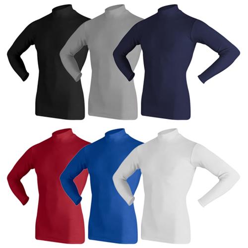 Game Gear Adult Cold Tech Mock Compression Shirts