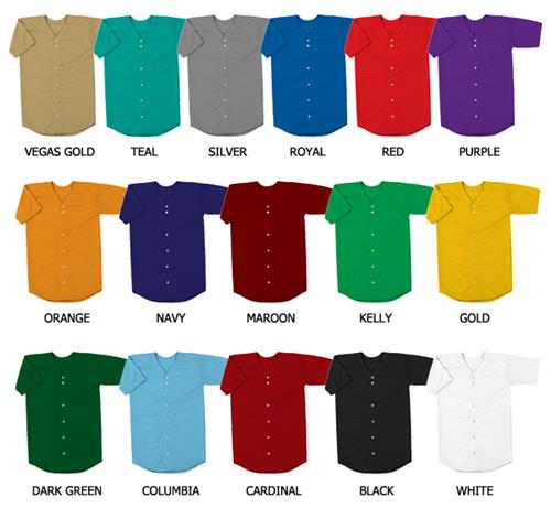 Baseball Double Knit Poly Jersey with Sleeves. Decorated in seven days or less.