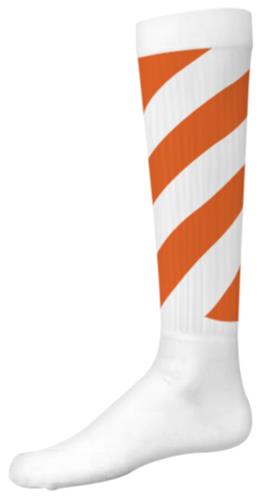 Adult (size 10 to13) Tornado (Whire/Kelly) Athletic Socks - C/O