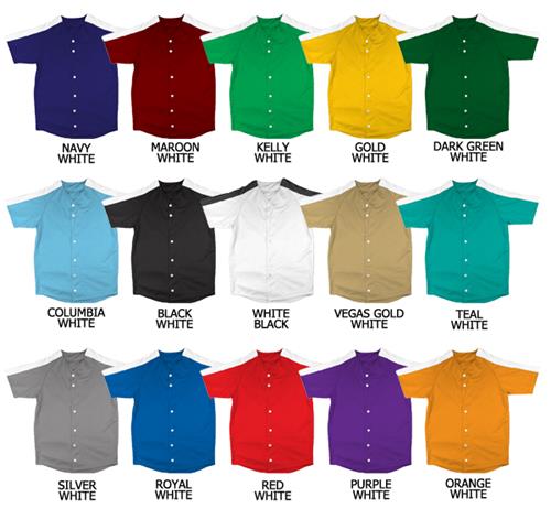 Baseball Double Knit Poly Jersey w/Raglan Sleeves. Decorated in seven days or less.