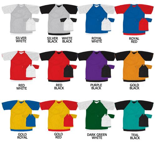 Soccer Tricot Mesh Reversible Jersey Raglan Sleeve. Printing is available for this item.