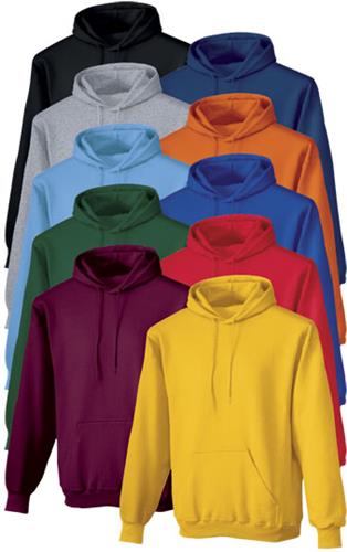 High Five Hooded Fleece Sweatshirt-CLOSEOUT. Decorated in seven days or less.