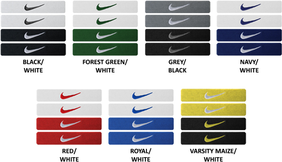 NIKE HOME AND AWAY Dri-FIT BANDS