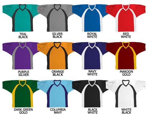 Football Dazzle Cloth/Textured Mesh Contrast Panel. Printing is available for this item.