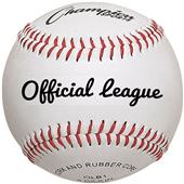 Champion 9" Official League Baseballs Premium Leather Cover Dozen