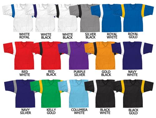 Football All Dazzle Cloth Jersey Sleeve Insert. Printing is available for this item.