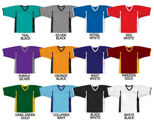 Football All Dazzle Cloth Jersey Cuff Trim. Printing is available for this item.