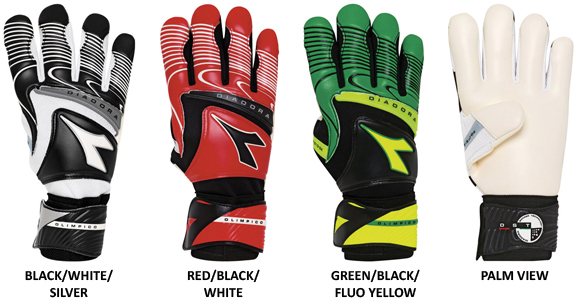 diadora soccer gloves