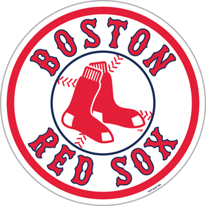 MLB Boston Red Sox 12" Die Cut Car Magnets
