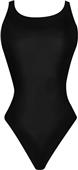 Adoretex Womens Solid Speed Back 1 Piece Swimsuit