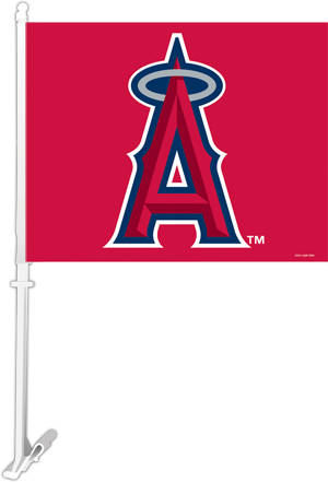 MLB Anaheim Angels 2-Sided 11" x 14" Car Flag
