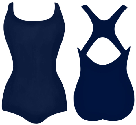 Adoretex Womens Fitness Conservative Lap Swim Suit