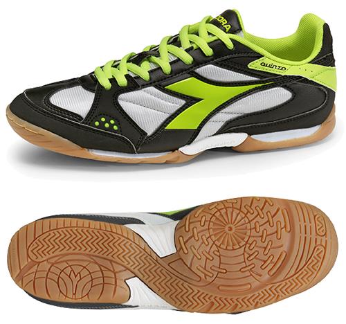 Diadora Quinto ID Futsal Soccer Shoes - Black