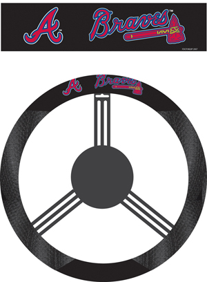 MLB Atlanta Braves Steering Wheel Cover