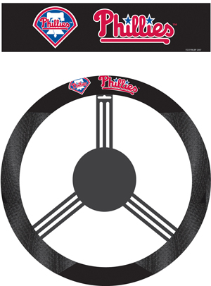MLB Philadelphia Phillies Steering Wheel Cover