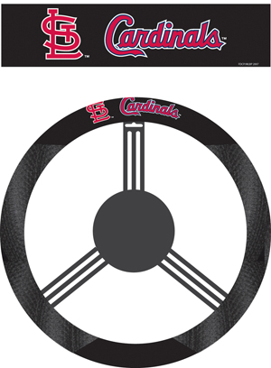 MLB St. Louis Cardinals Steering Wheel Cover