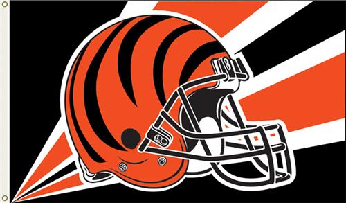 NFL Cincinnati Bengals 3' x 5' Flag w/Grommets