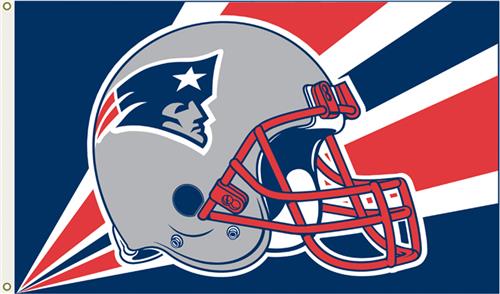 NFL New England Patriots 3' x 5' Flag w/Grommets