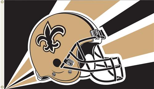 NFL New Orleans Saints 3' x 5' Flag w/Grommets