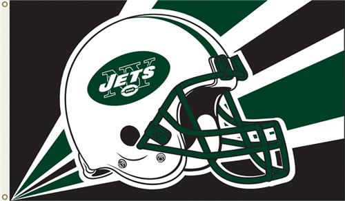 NFL New York Jets 3' x 5' Flag w/Grommets