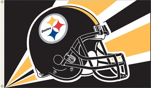 NFL Pittsburgh Steelers 3' x 5' Flag w/Grommets