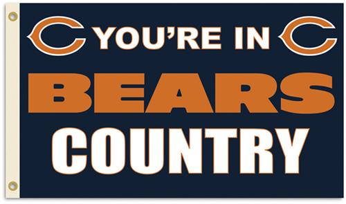 NFL You're in Bears Country 3' x 5' Flag