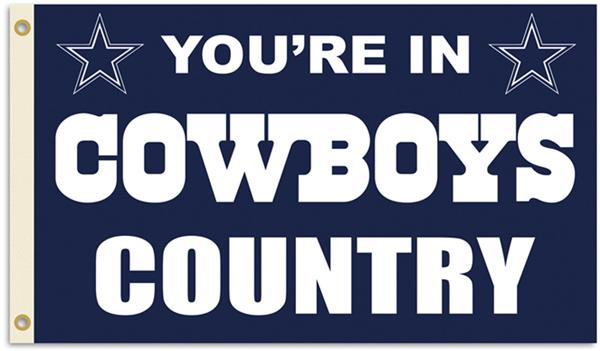 NFL You're in Cowboys Country 3' x 5' Flag