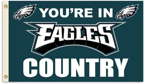 NFL You're in Eagles Country 3' x 5' Flag