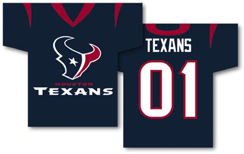 NFL Houston Texans 2-Sided Jersey Banner