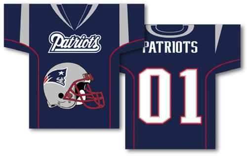 NFL New England Patriots 2-Sided Jersey Banner