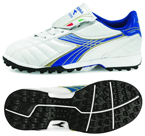 Diadora Forza TF JR Soccer Shoes - White