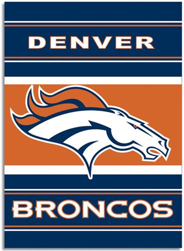 NFL Denver Broncos 28" x 40" House Banner