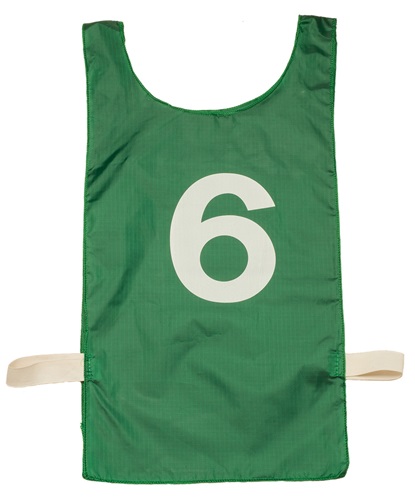 Youth Numbered Heavyweight Nylon Pinnies (DOZENS)