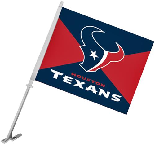 NFL Houston Texans 2-Sided 11" x 14" Car Flag