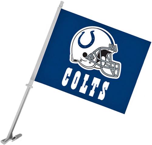 NFL Indianapolis Colts 2-Sided 11" x 14" Car Flag