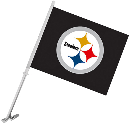 14 x 11 NFL Pittsburgh Steelers Automotive Car Flag