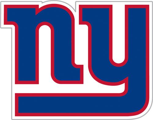 NFL New York Giants Auto Diecut Window Film