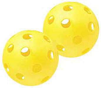 Champion Sports Yellow Plastic Softballs (DOZEN)