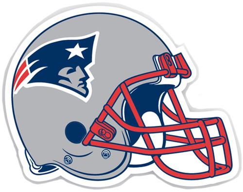 NFL New England Patriots 12" Die Cut Car Magnet