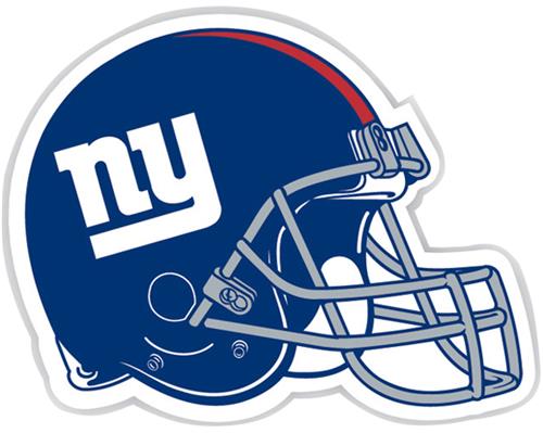 NFL New York Giants 12" Die Cut Car Magnet