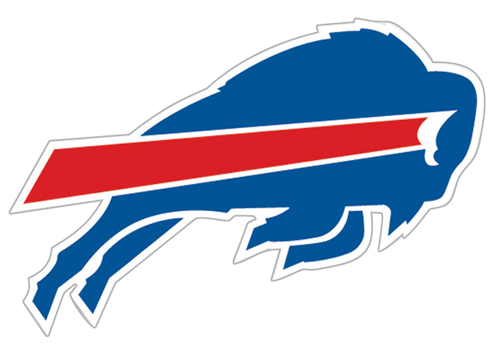 NFL Buffalo Bills Logo 12" Die Cut Car Magnet