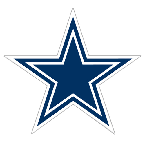 NFL Dallas Cowboys Logo 12" Die Cut Car Magnet