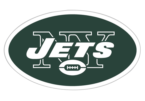 NFL New York Jets Logo 12" Die Cut Car Magnet